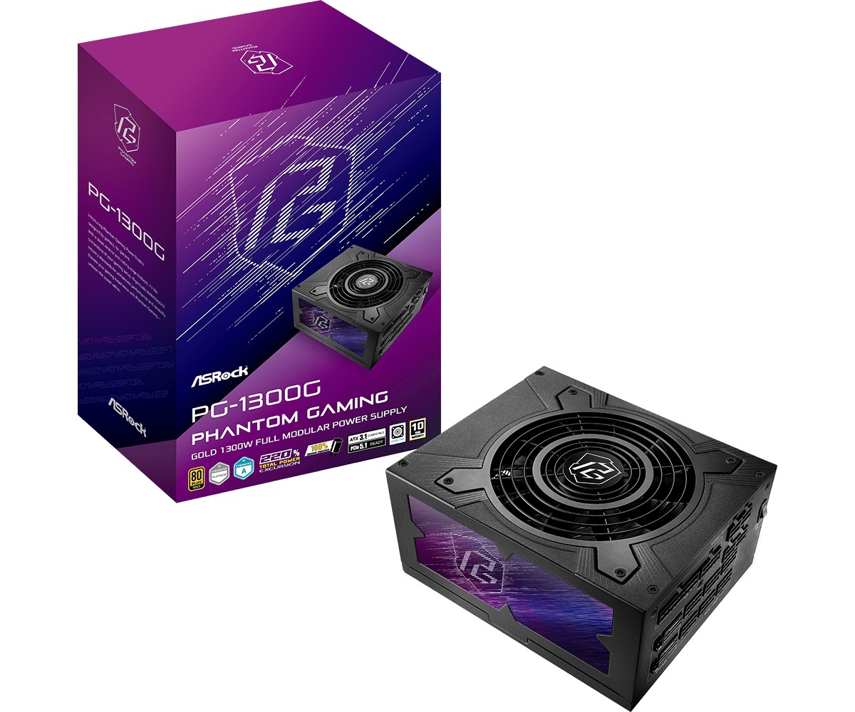 Asrock Phantom Gaming PG-1300G power supply unit 1300 W 20+4 pin ATX