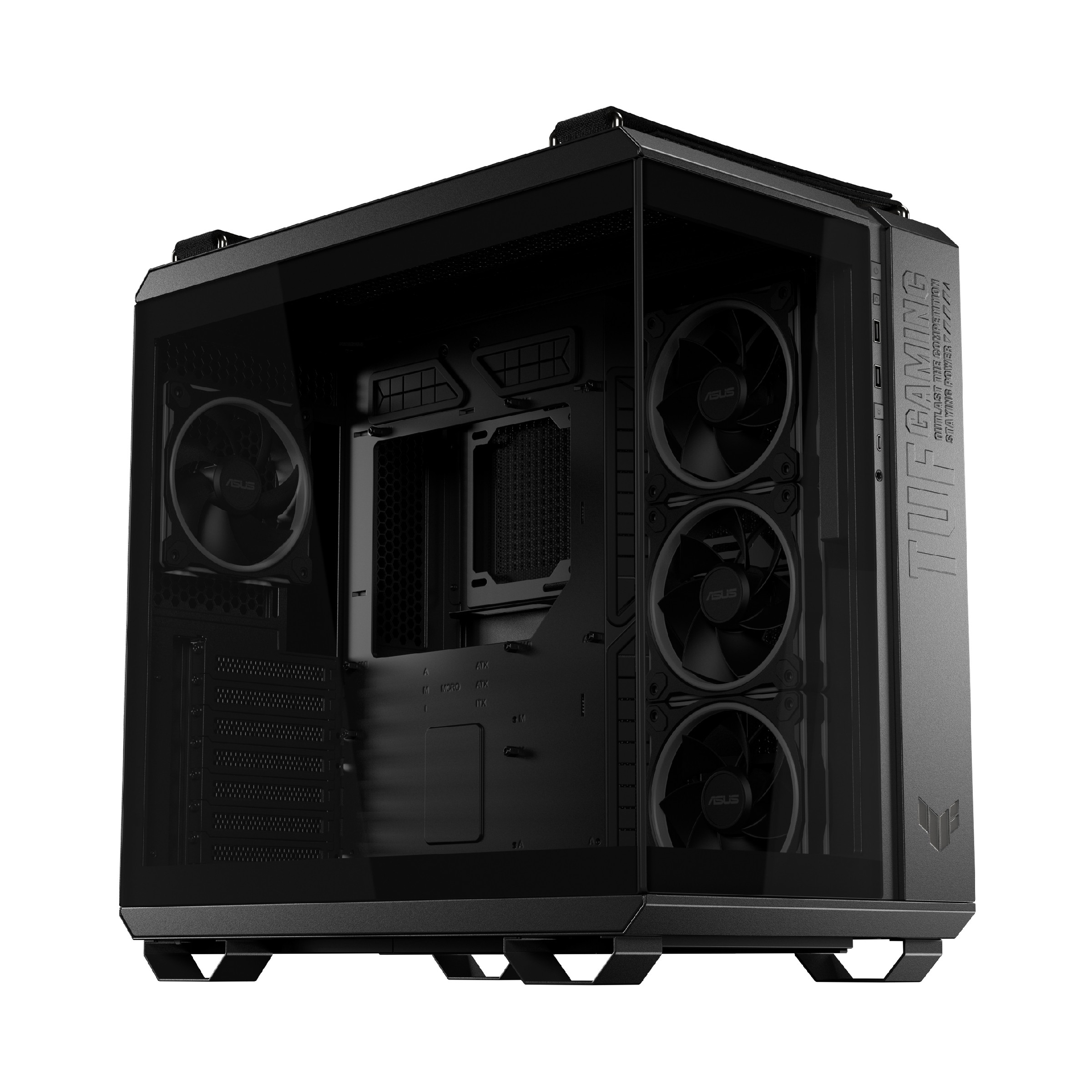 Sotel | ASUS TUF GAMING GT502 Horizon TG ARGB Black Midi Tower