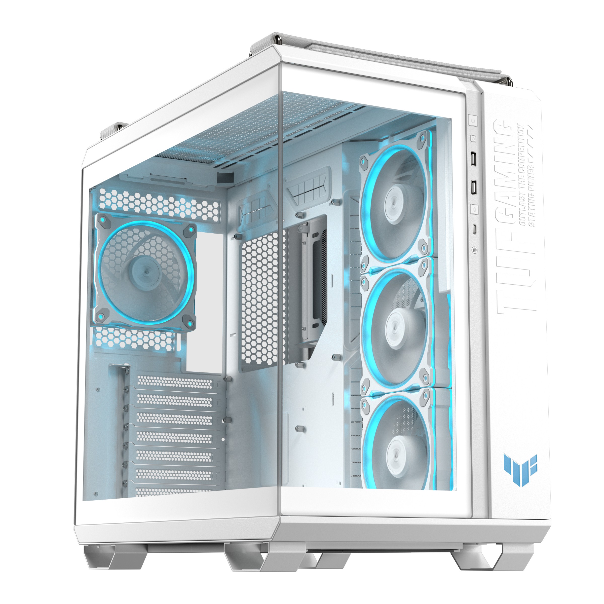 ASUS TUF GAMING GT502 HORIZON TG ARGB WHITE