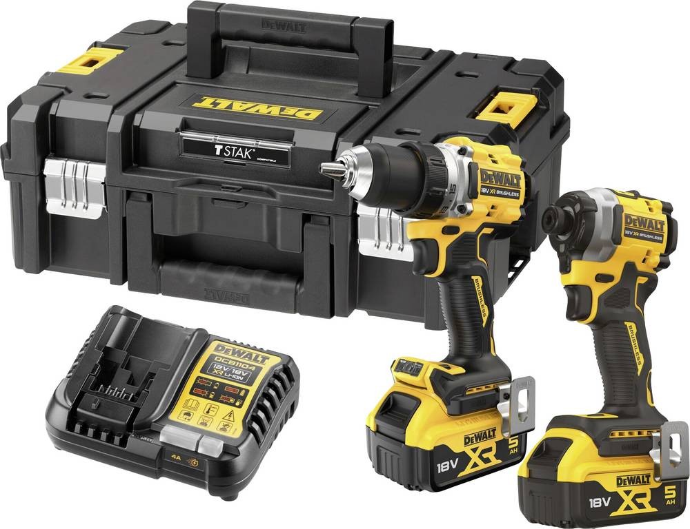 DEWALT DCK2051P2T-QW Werkzeugset