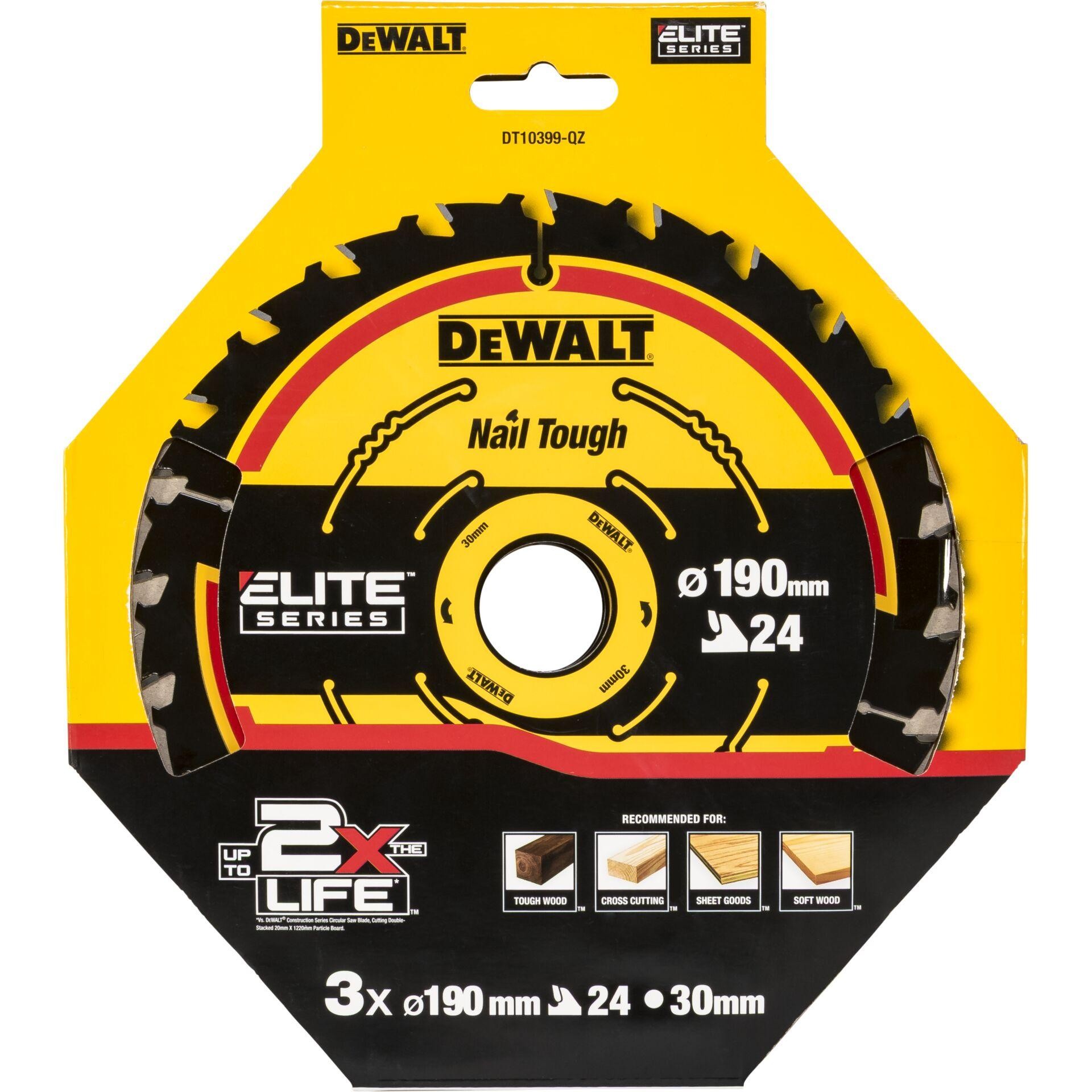 DeWalt DT10399-QZ saw blade 190x30mm