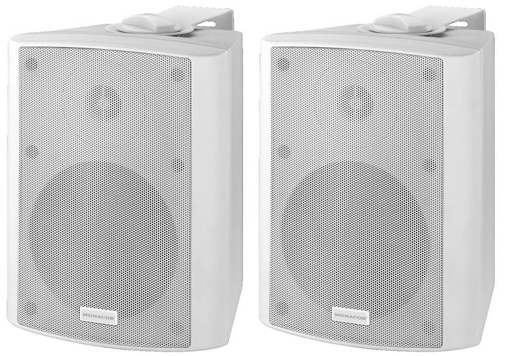 Monacor MKA-50SET/WS 2-Wege Set Aufbau-altoparlante 10W 1 paio