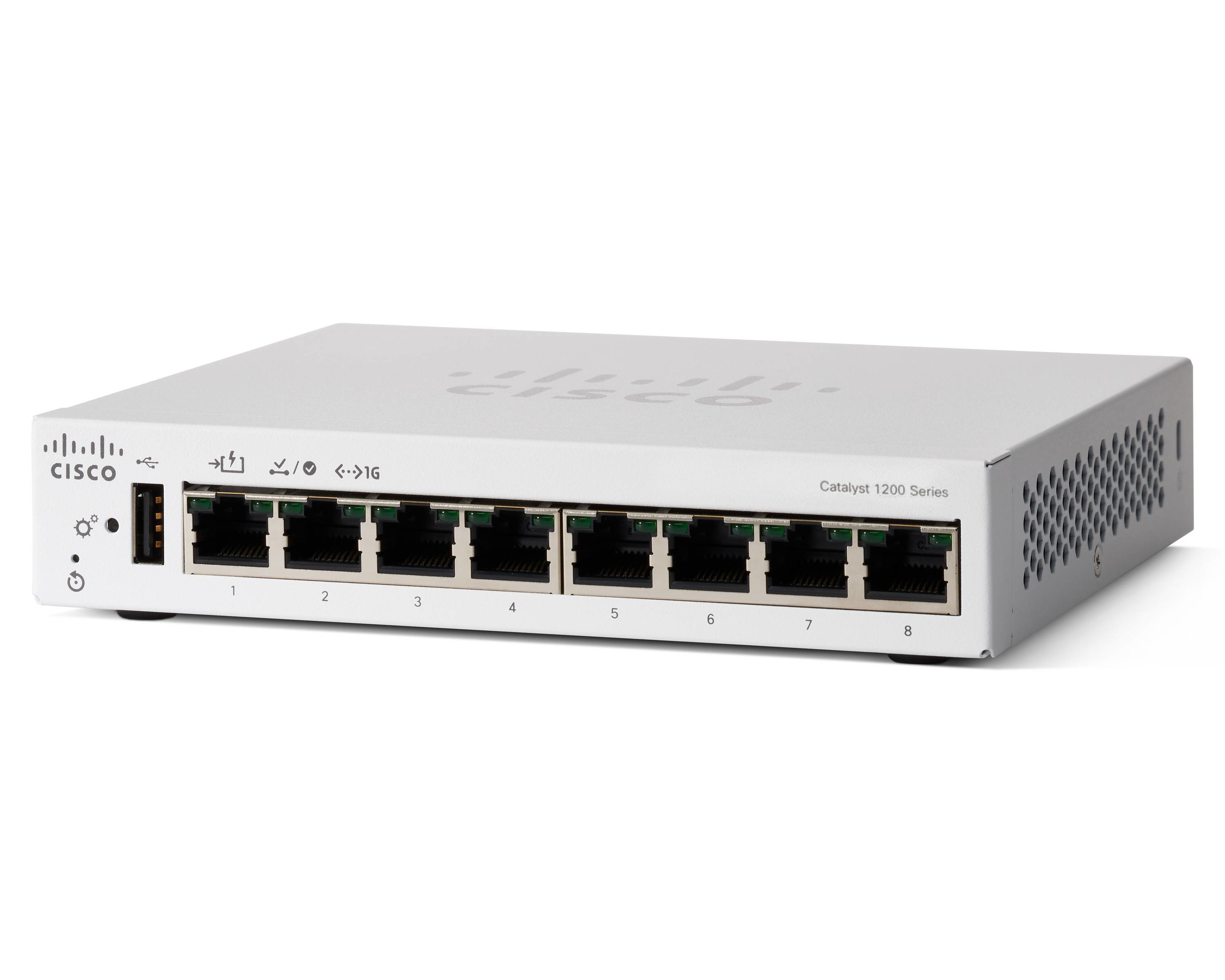 Cisco C1200-8T-D commutateur réseau Géré L2/L3 Gigabit Ethernet (