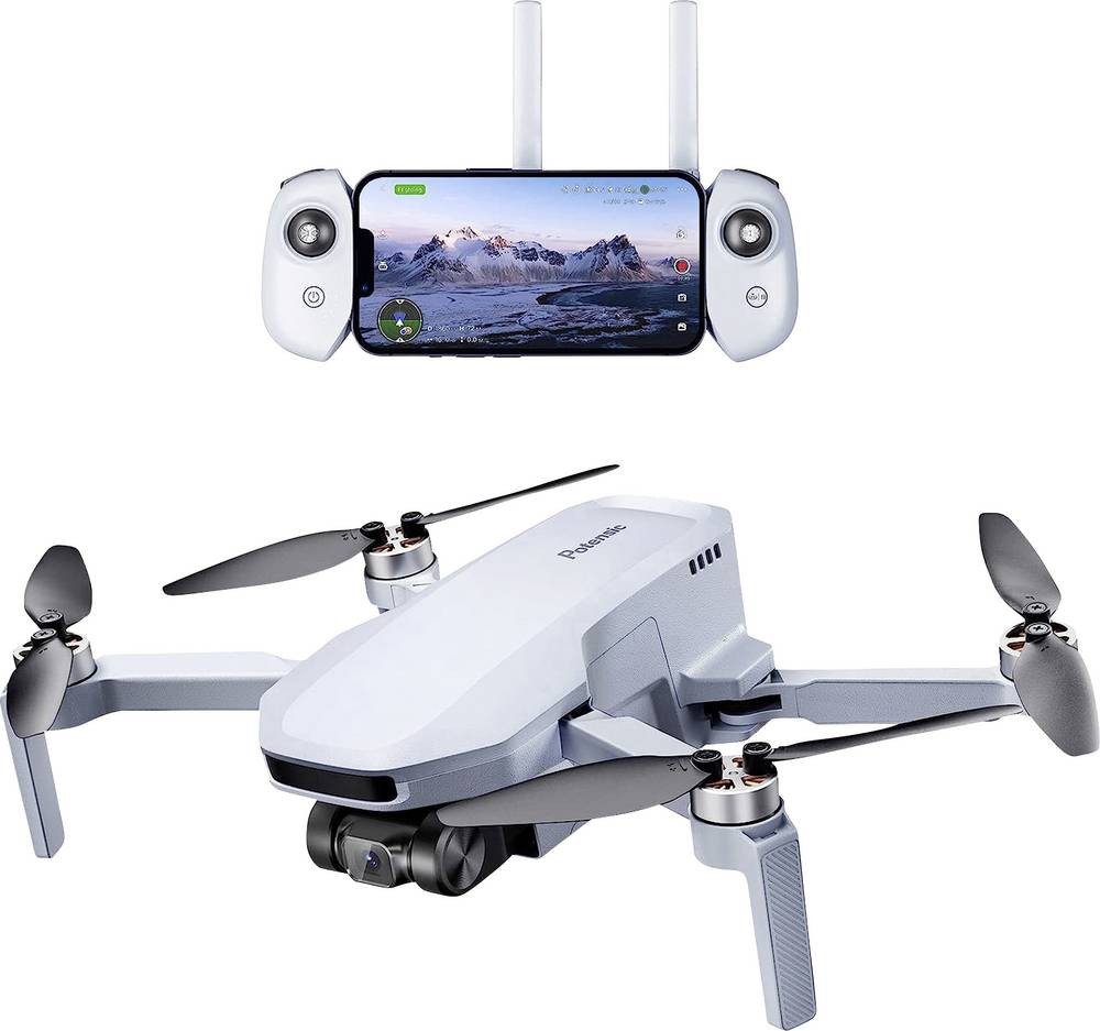 Potensic ATOM SE Quadrocopter RtF Einsteiger, Kameraflug grey