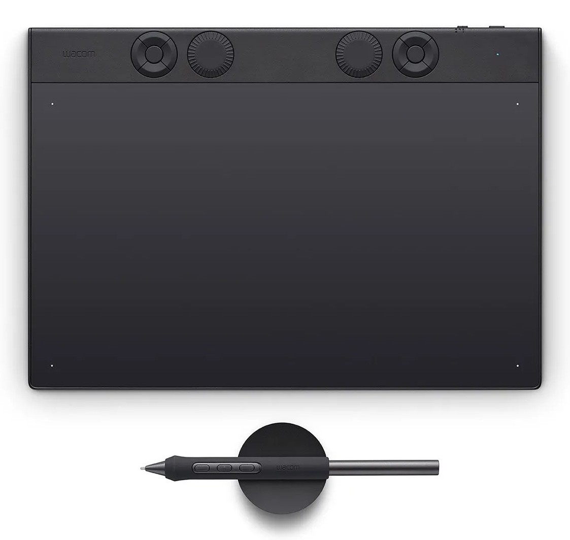 Wacom Intuos Pro Medium 2025 graphic tablet Black 263 x 148 mm