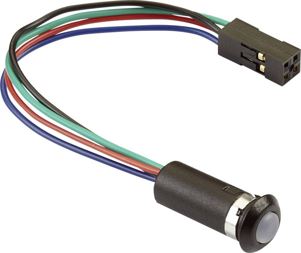 Mentor 2660.8502 LED-Signalleuchte RGB Linse 5mm 2 V, 3.5 V, 3.5V 20