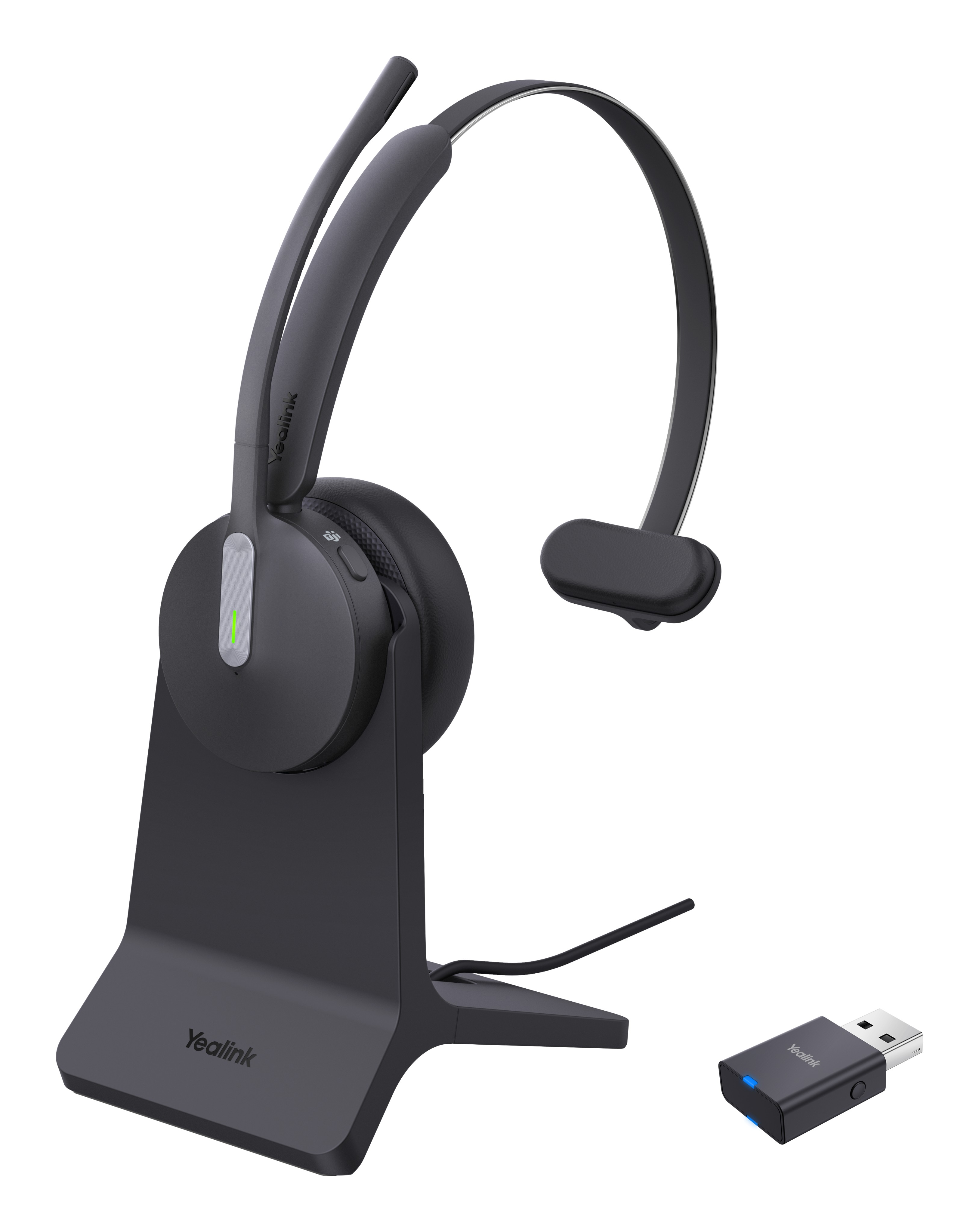 Yealink WH64 Hybird Mono with Charging Stand Teams Headset - Yealink