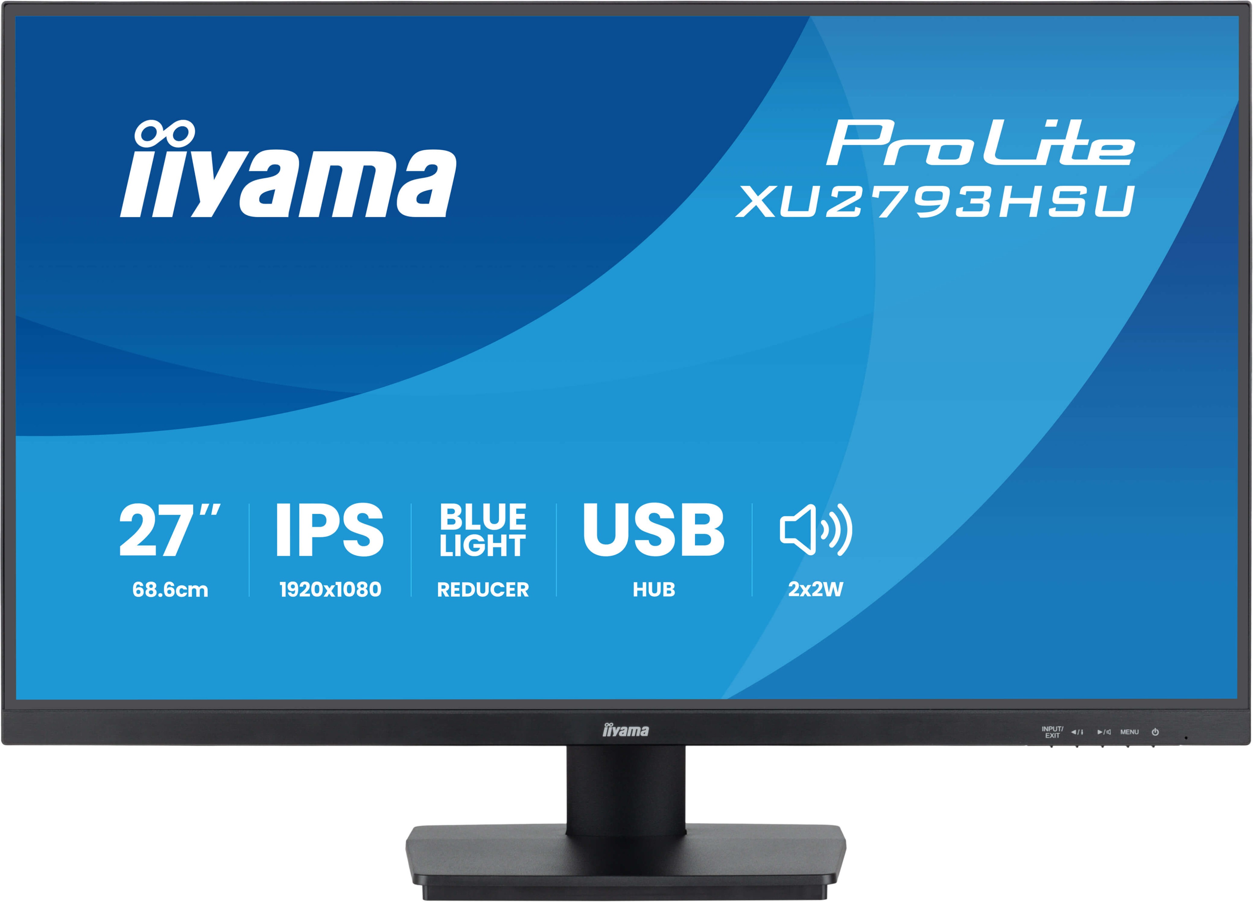 iiyama ProLite XU2793HSU-B7 computer monitor 68.6 cm (27") 1920 x
