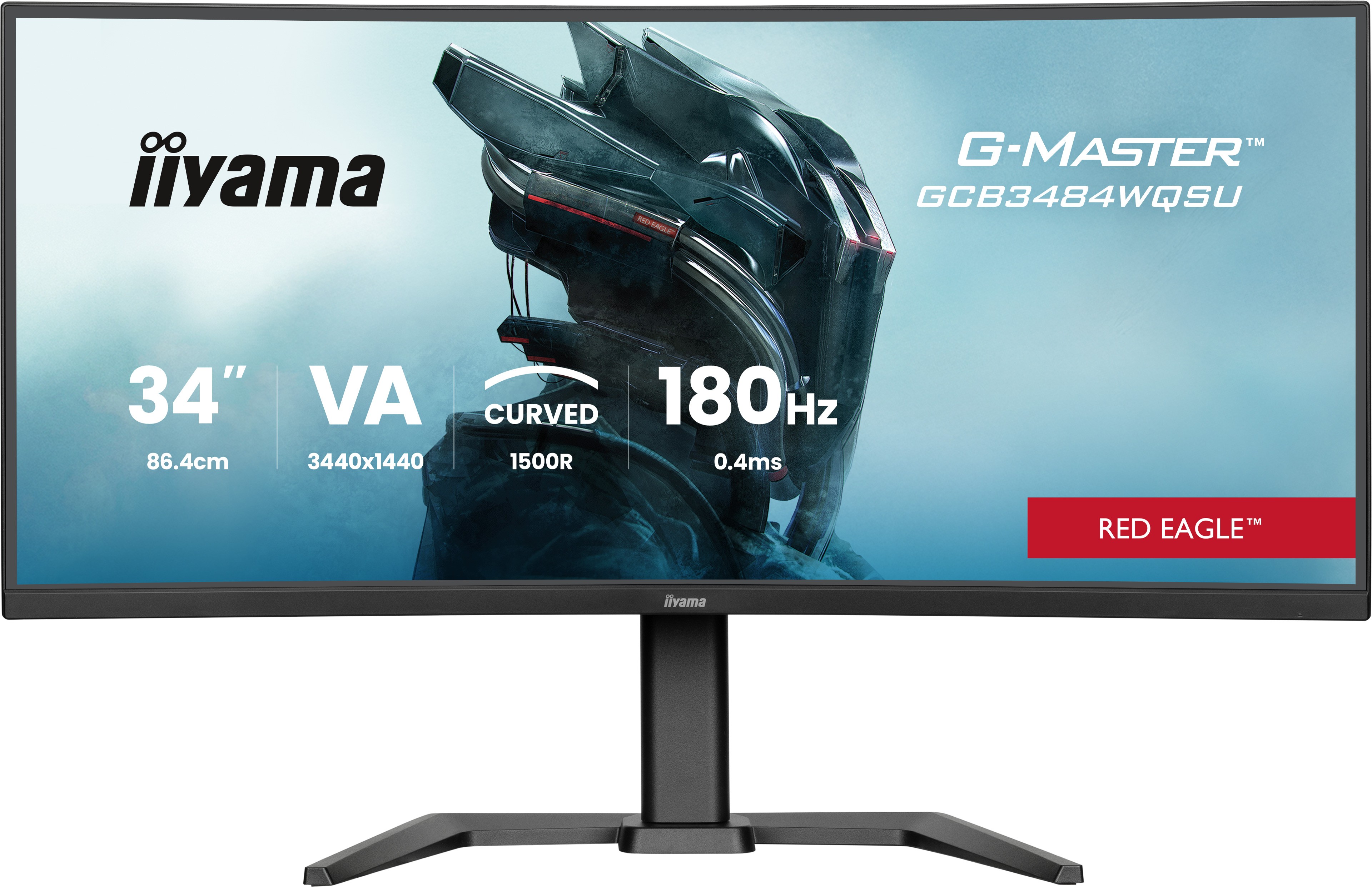 iiyama G-MASTER GCB3484WQSU-B1 computer monitor 86.4 cm (34") 3440 x