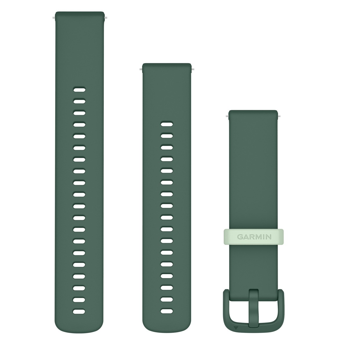 Garmin Schnellwechsel-Armband 20 mm Silikon, Jaspisgrün - Passend fü