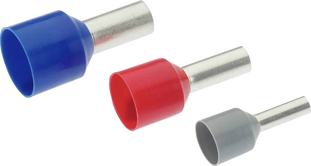 Cimco 187307 Aderendhülse 16mm² Teilisoliert Blau 100St.