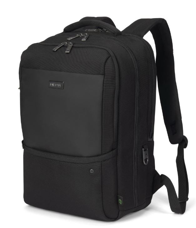 DICOTA D32163-RPET laptop case 43.9 cm (17.3") Briefcase Black -