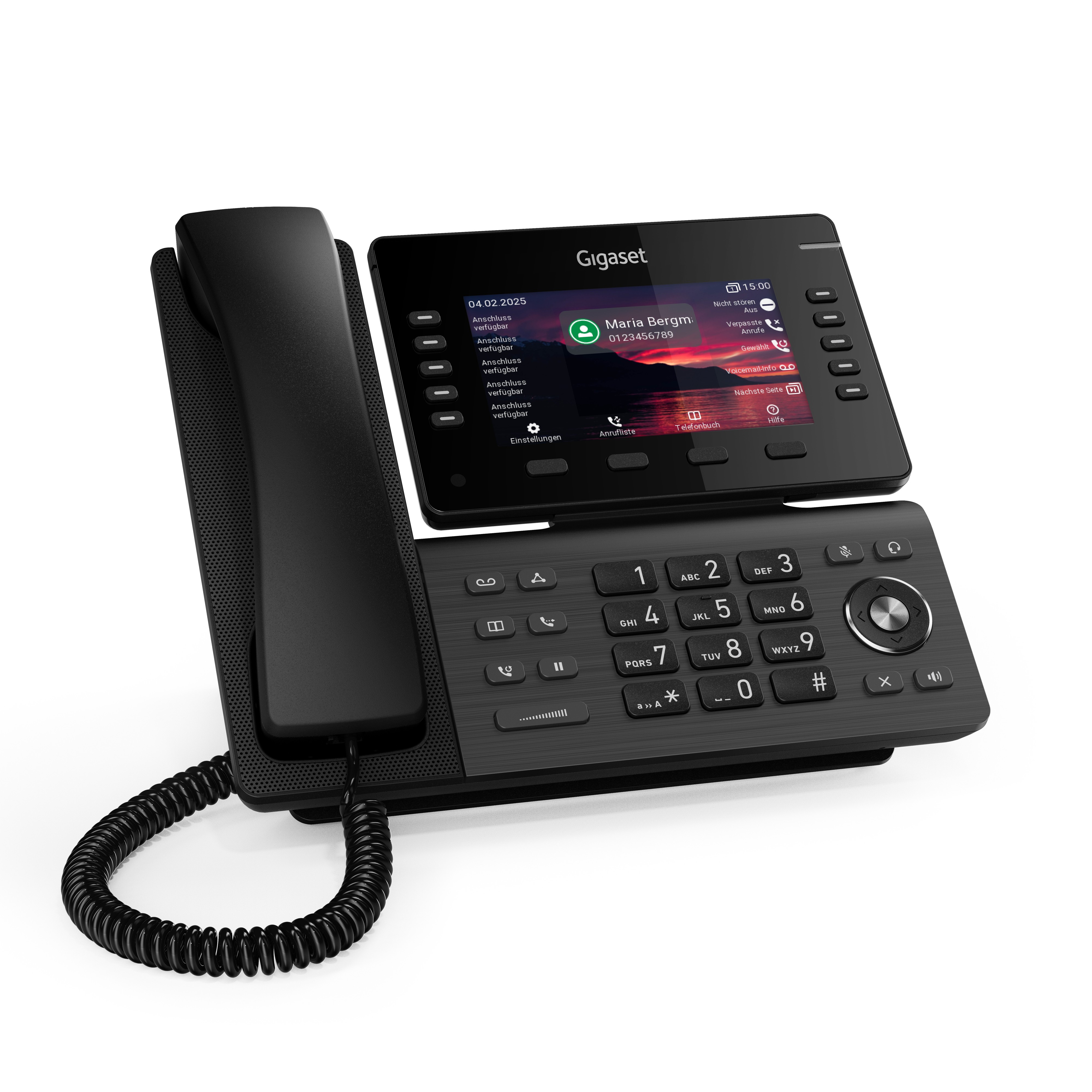 Gigaset P850W IP PRO DECT telephone Black - Gigaset P850W IP PRO,