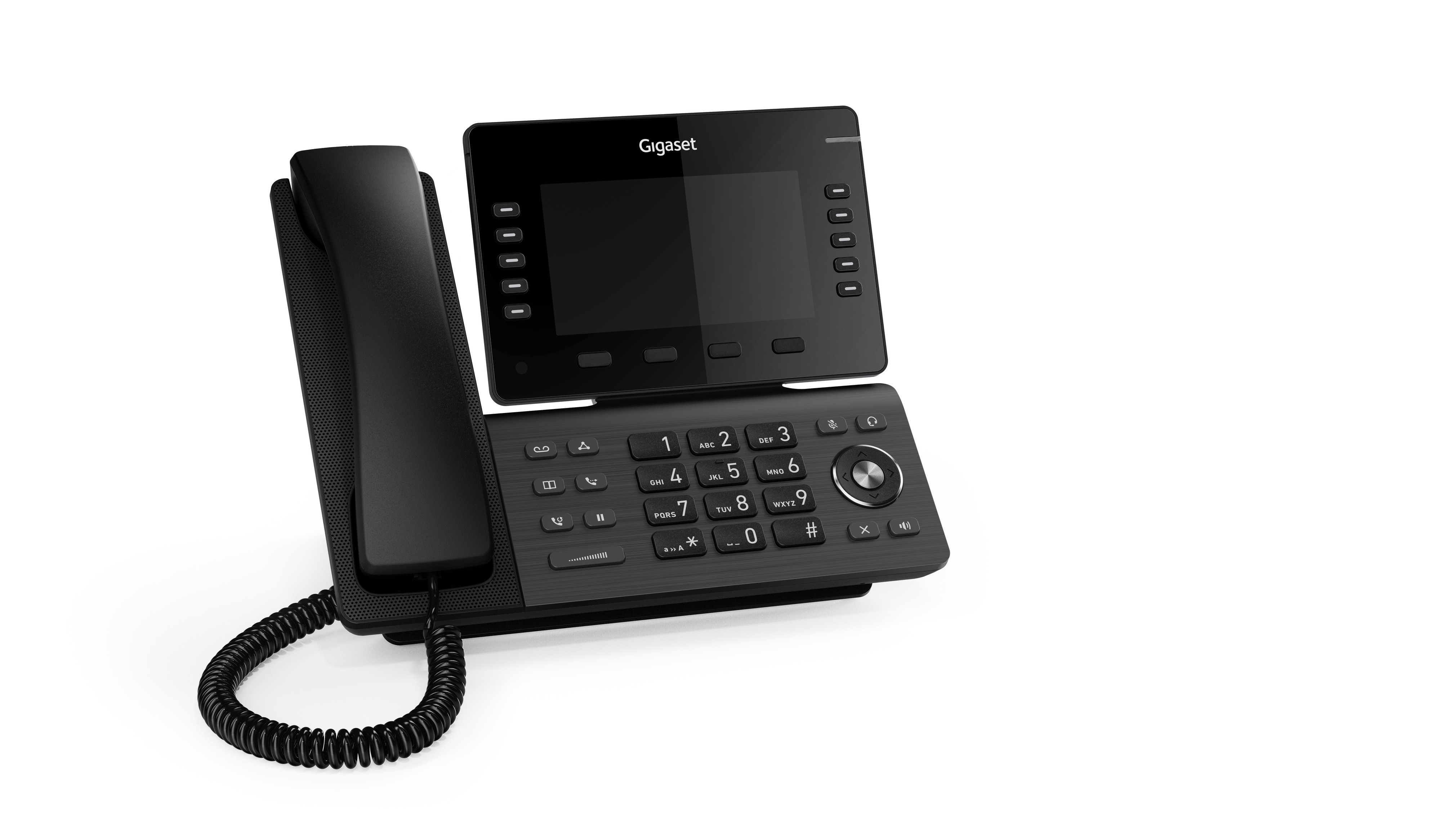Gigaset P855BW IP PRO DECT telephone Black - Gigaset P855BW IP PRO,