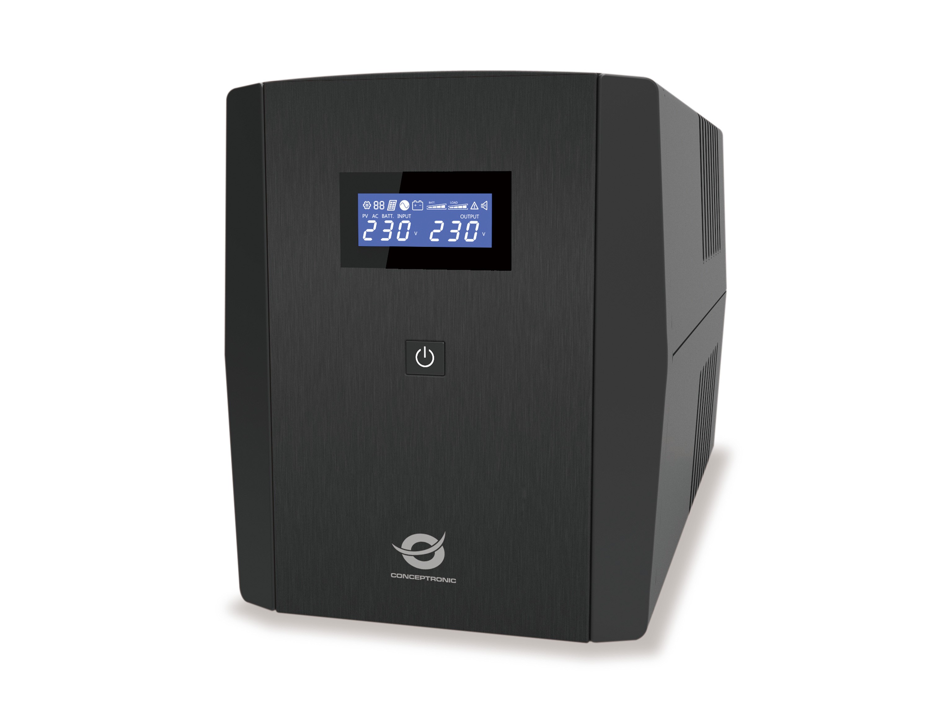 Conceptronic ZEUS03G 1200VA 720W UPS, UK socket x 4, HID USB, RJ45 In/