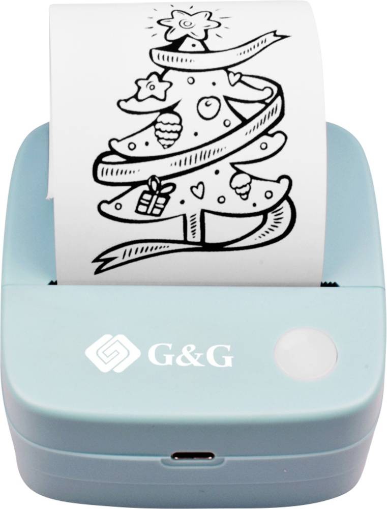 G&G GA-SD001BL Thermodirekt-Drucker 30 mm, 25 mm, 15mm