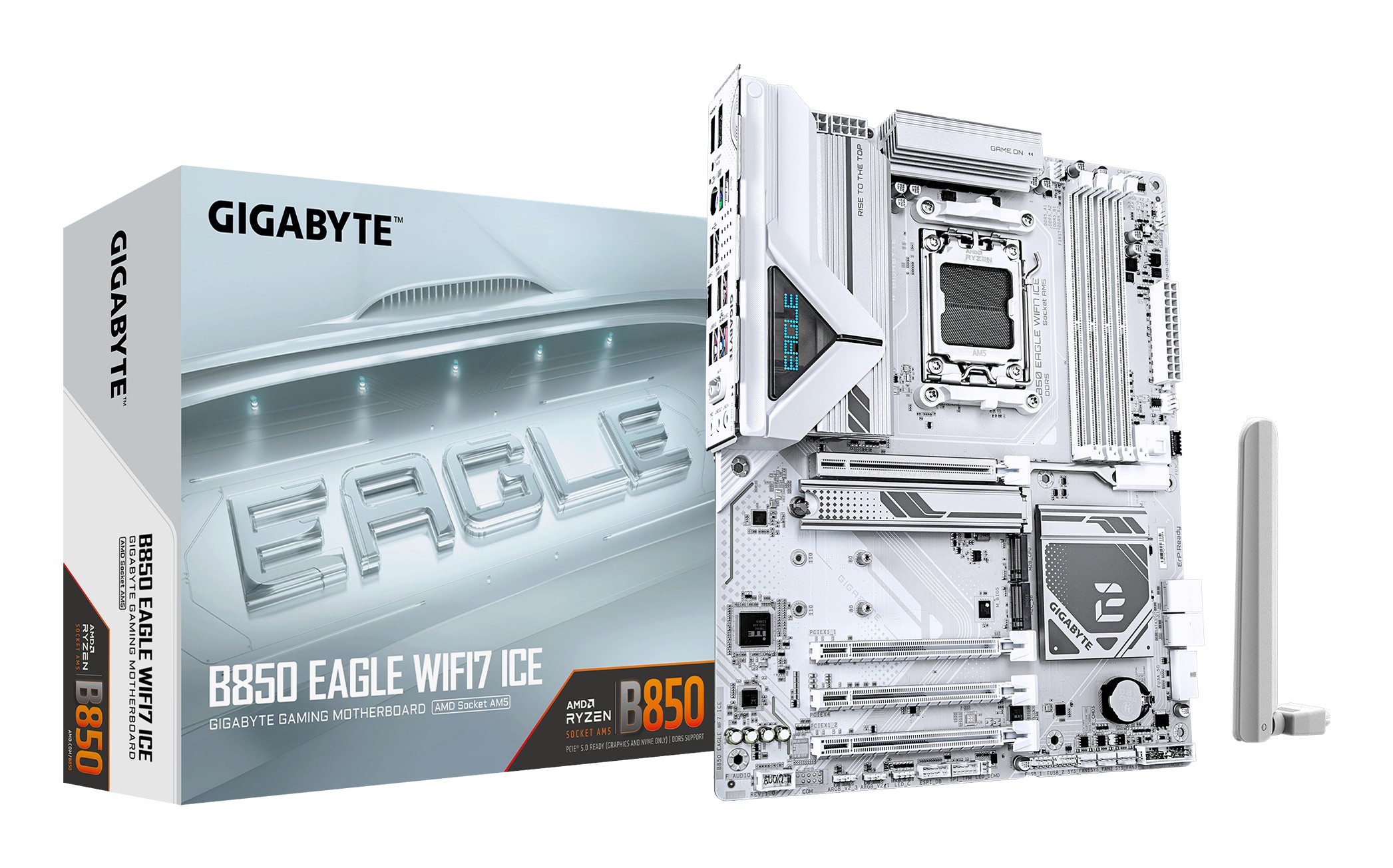 GIGABYTE B850 EAGLE WIFI7 ICE Carte mère - Processeurs AMD Ryzen sé