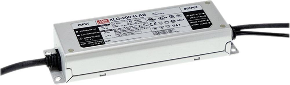 MEAN WELL XLG-200-24-A LED-Treiber Konstantspannung, Konstantstrom