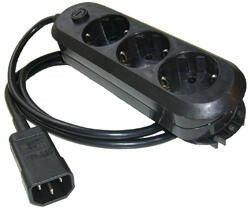 Online USV - Adapter Steckdosenleiste 16A - Passend für X3000,