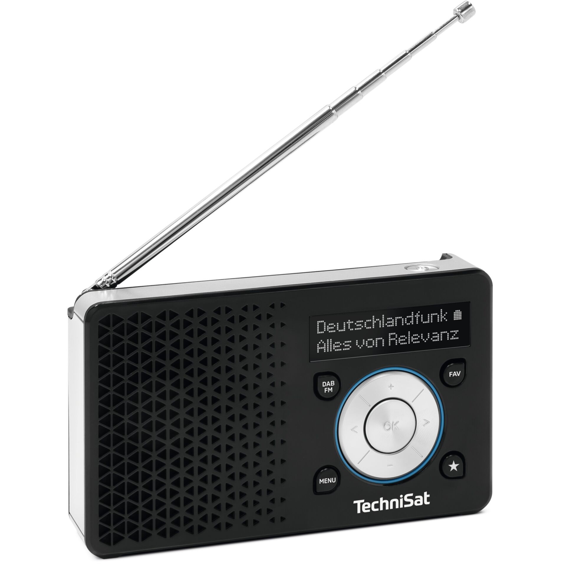 TechniSat DIGITRADIO 1 A Portable Analogique et numérique Noir,