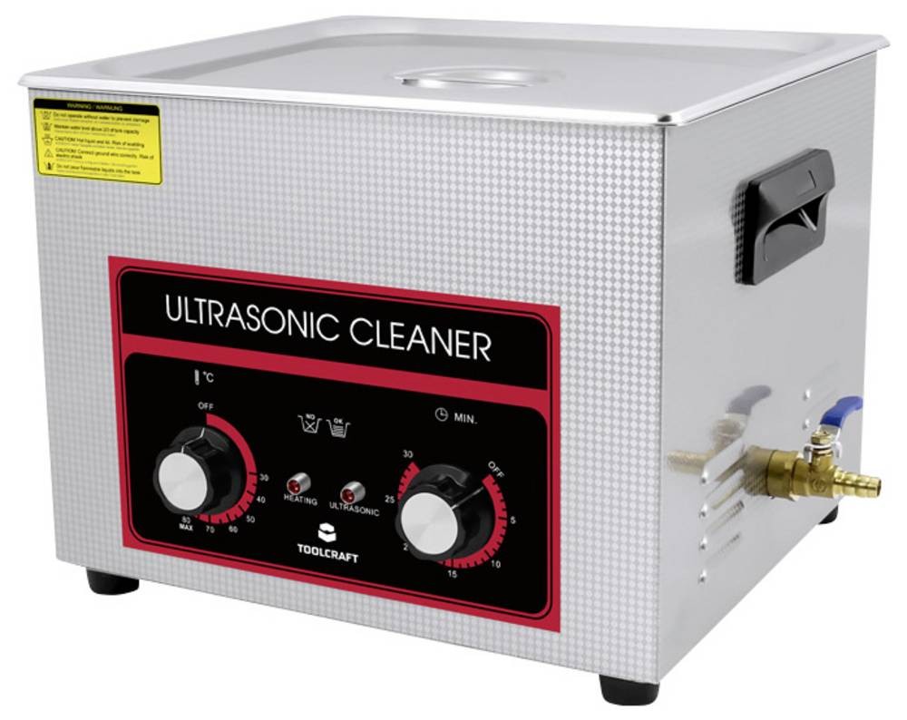 TOOLCRAFT USC-1500 Ultrasonic cleaner Bürobedarf, Schmuck, Werkstatt