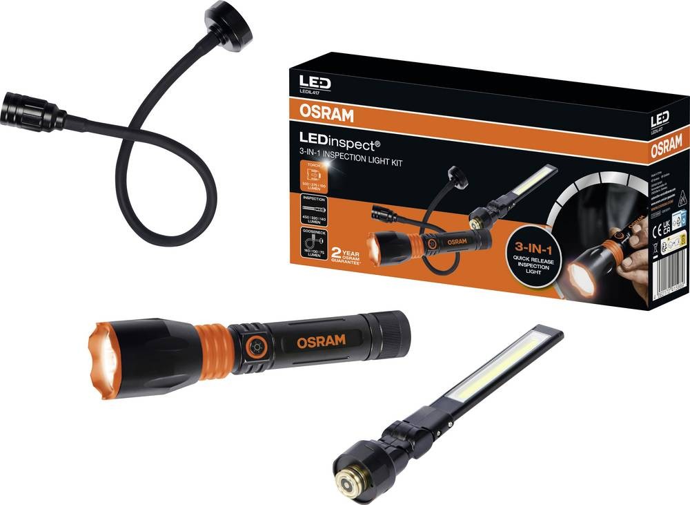 Osram Automotive LEDIL417 LEDinspect 3-IN-1 INSPECTION LIGHT