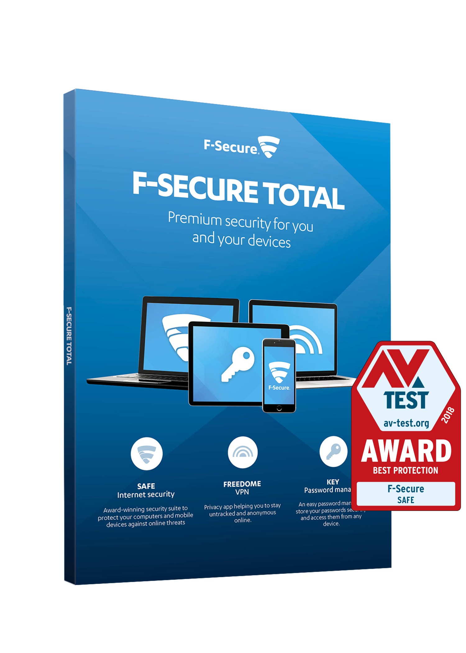 F-SECURE FCFTBR1N003E2 security software Antivirus security - F-