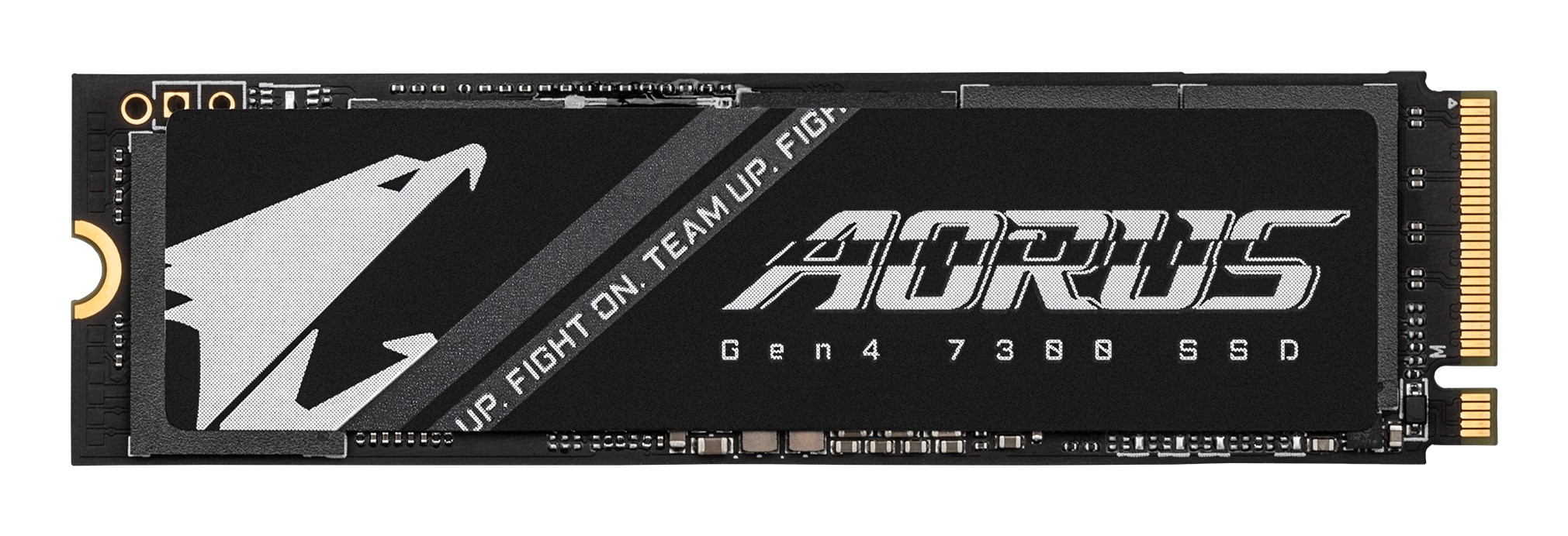 GIGABYTE AORUS Gen4 7300 2 TB M.2 PCI Express 4.0 NVMe 3D TLC NAND -