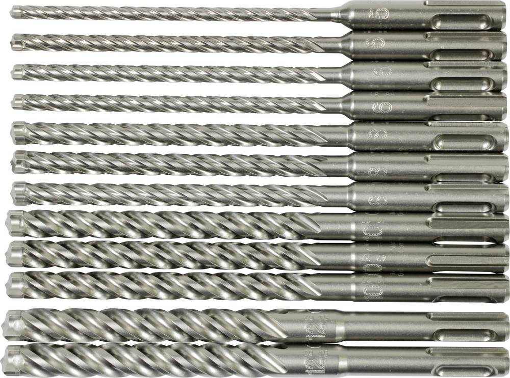 Makita E-14912 Beton-Spiralbohrer-Set 5 mm, 6 mm, 8 mm, 10 mm, 12mm