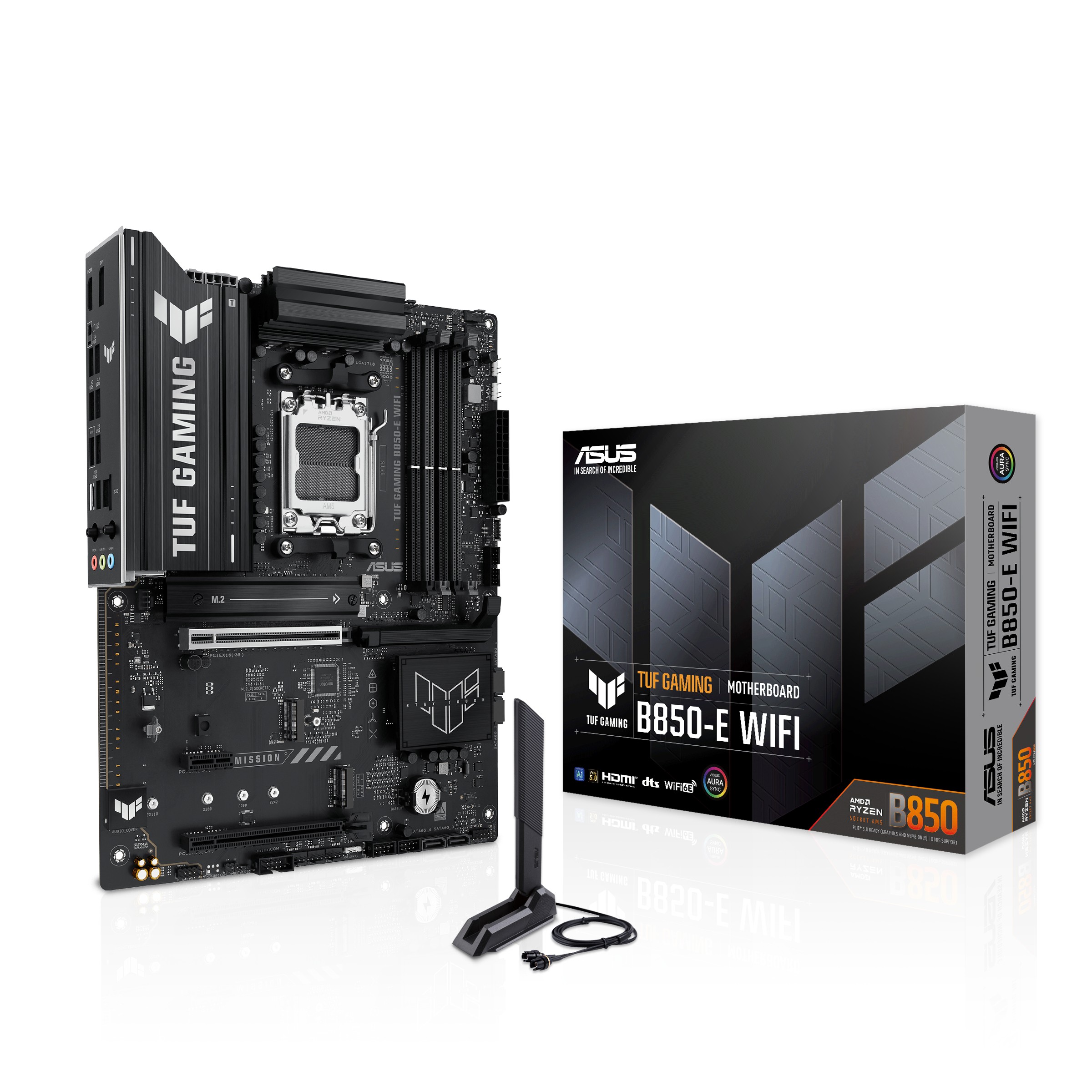 ASUS TUF GAMING B850-E WIFI AMD B850 Socket AM5 ATX - ASUS TUF GAMING