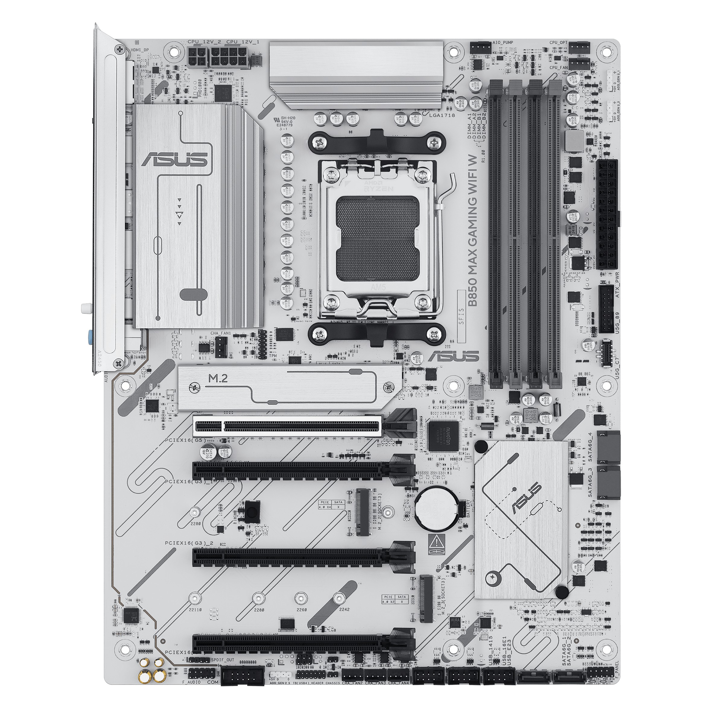 ASUS B850 MAX GAMING WIFI W AMD B850 Socket AM5 ATX - ASUS B850 MAX