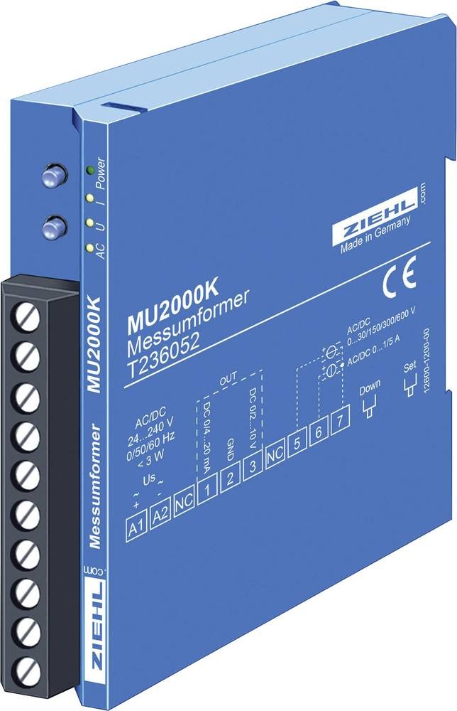 Ziehl MU2000K T236053 Messumformer