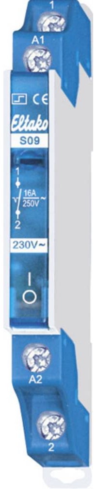 Stromstoß-Schalter Hutschiene Eltako S09-230V 1 Schließer 230 V 8 A
