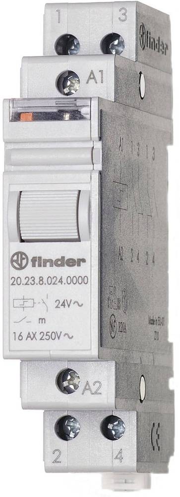 Stromstoß-Schalter Hutschiene Finder 20.23.8.012.4000 1 Schließer,
