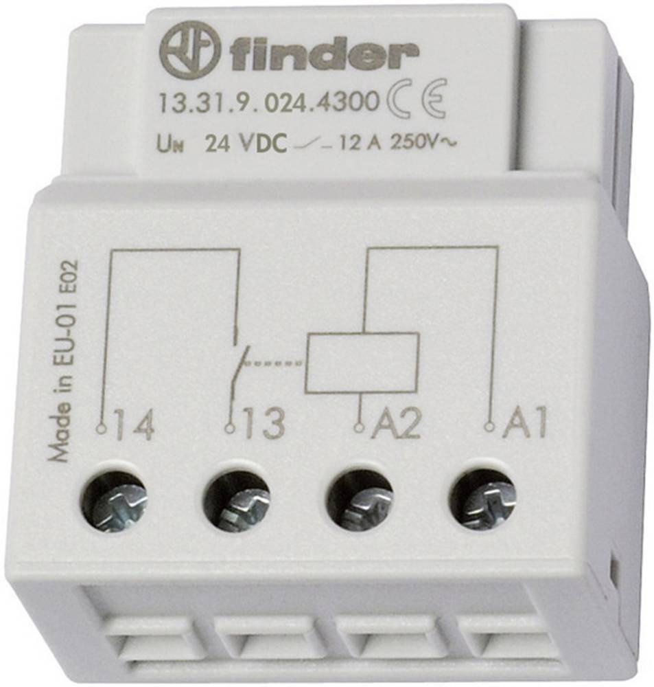 Schaltrelais Unterputz Finder 13.31.9.024.4300 1 Schließer 24 V/DC