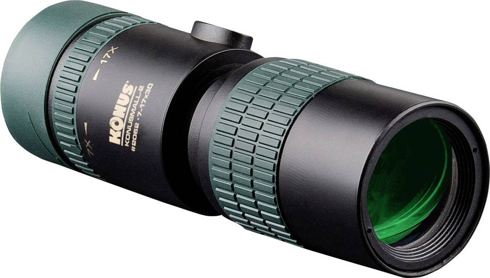 Konus Fernglass Konusmall-2 7-17x30 17 x 30mm Monokular black KON2062