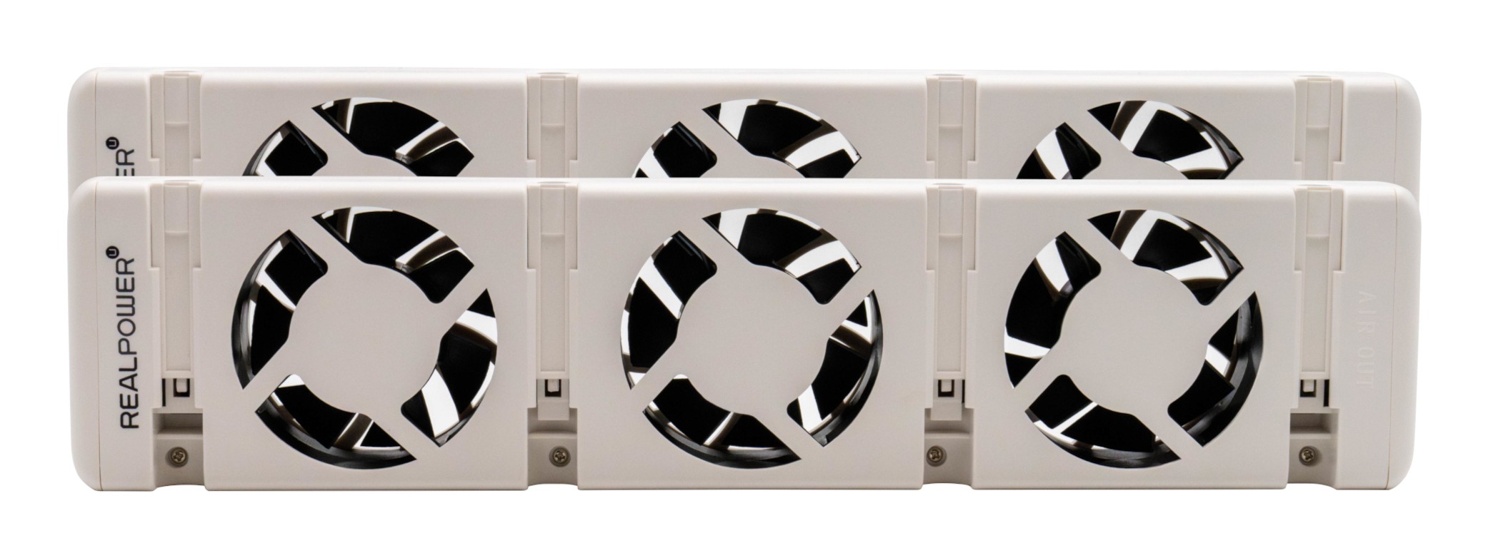 RealPower HL-2 Indoor White Fan electric space heater - RealPower HL-