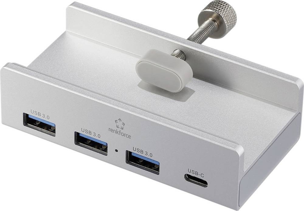 Renkforce RF-6690354 USB-Hub 3+1 Port USB-A, USB-C USB 3.1 Gen1 5