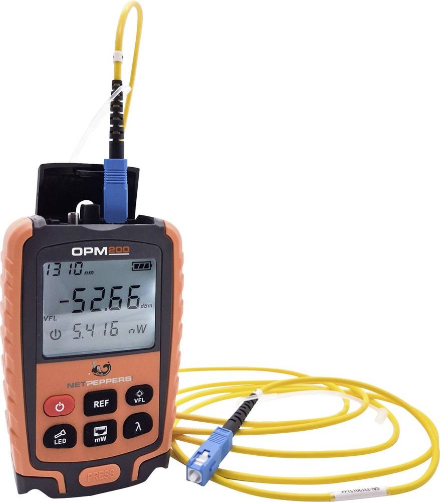 NetPeppers Glasfaserprüfgerät NP-FIBER-OPM200 Pocket Power Meter