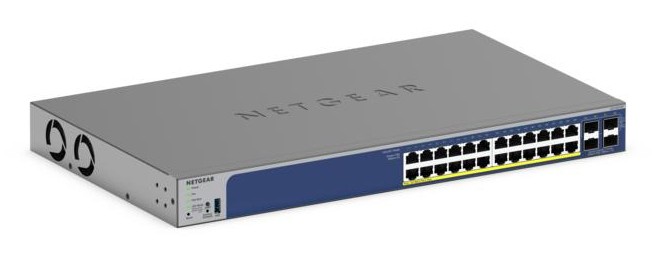 NETGEAR GS728TX L2/L3 10G Ethernet (100/1000/10000) Black - NETGEAR