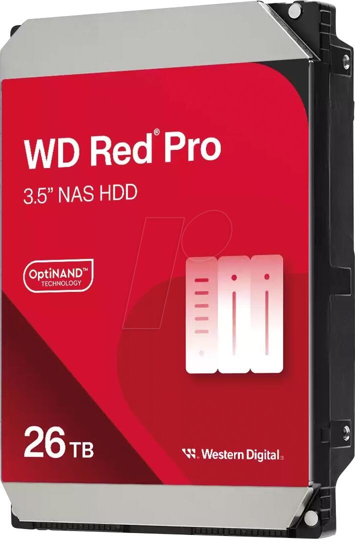 Western Digital Red Pro WD260KFGX internal hard drive 26 TB 7200 RPM