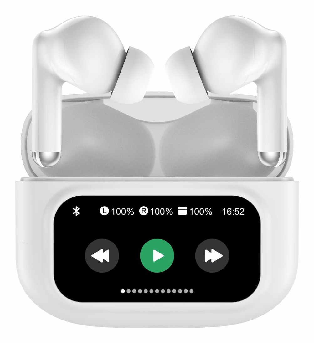 Denver TWD-305 In Ear casque Bluetooth blanc Téléphone portable