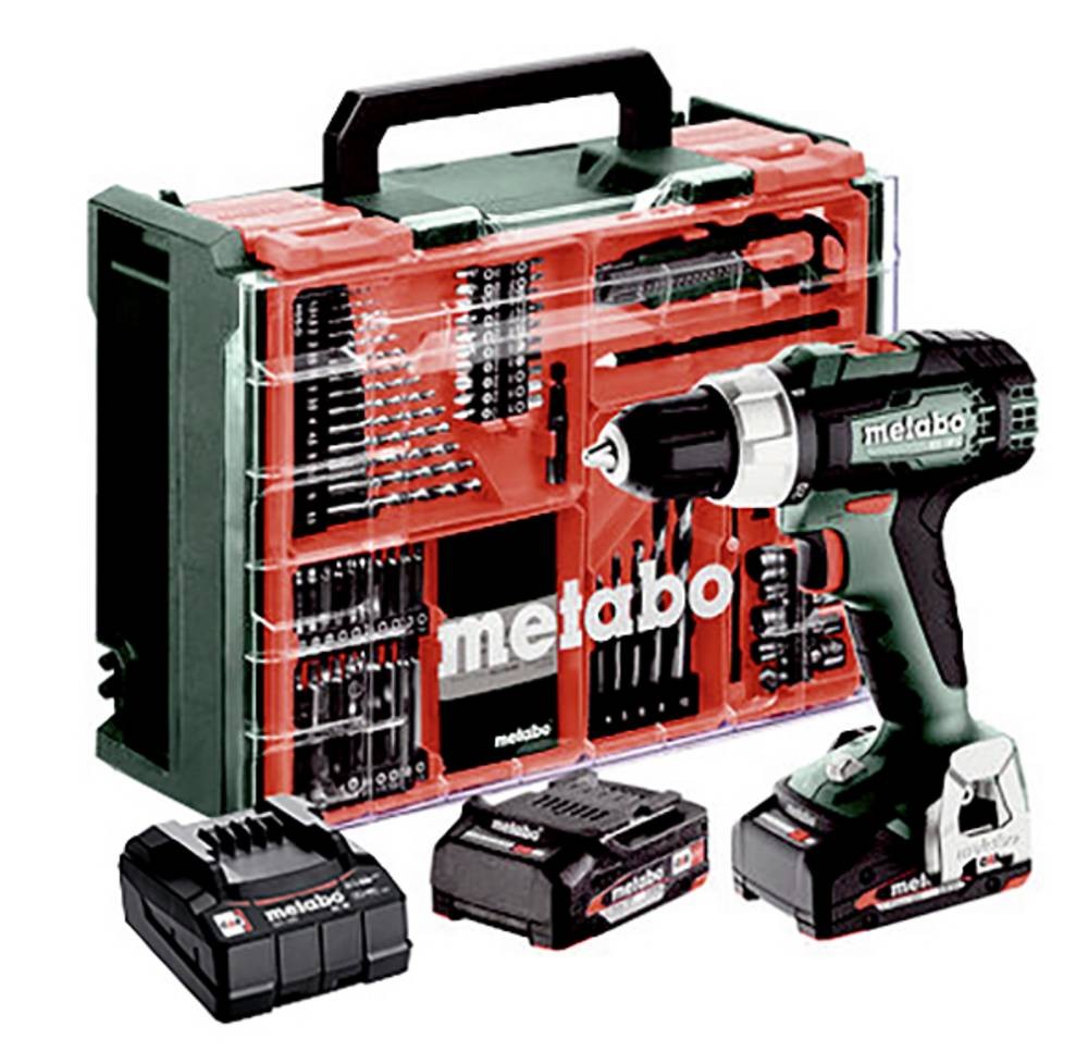 Metabo BS 18L Set 614051710 Akku-Bohrschrauber 18V 2Ah Li-Ion bü