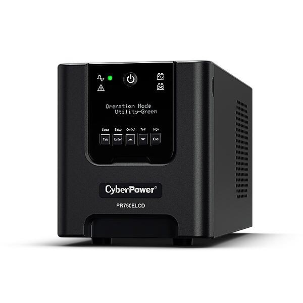 CyberPower PR750ELCDRT1U uninterruptible power supply (UPS) Line-