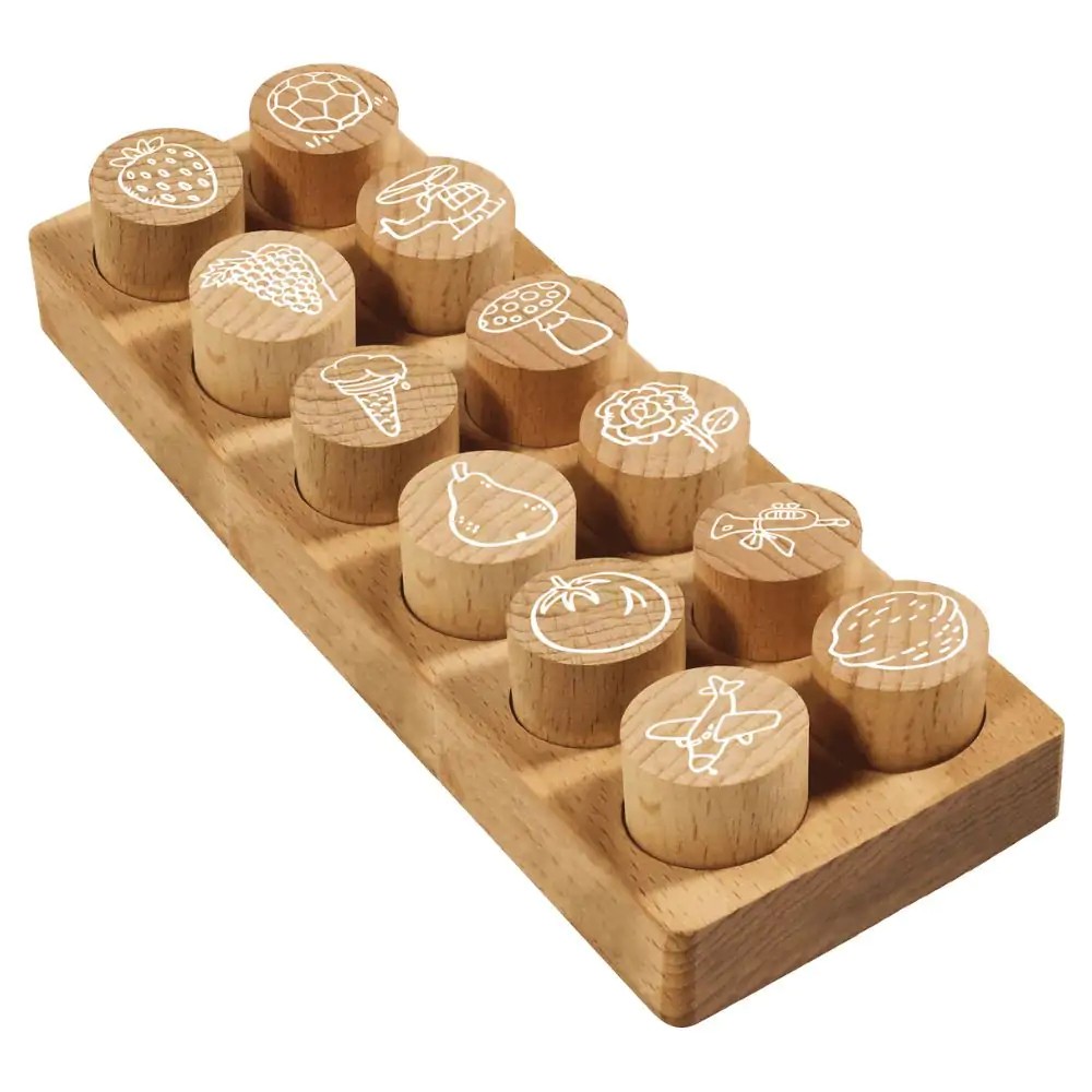 COLOP Motivstempel-Set Woodies