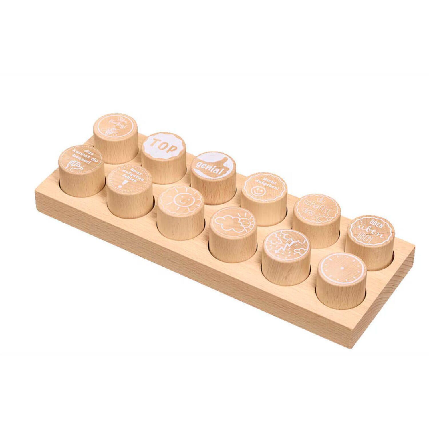 COLOP Motivstempel-Set Woodies, Motivation