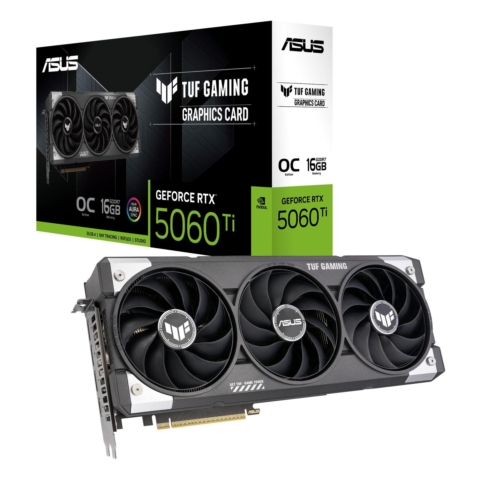 ASUS TUF Gaming TUF-RTX5060TI-O16G-GAMING NVIDIA GeForce RTX 5060 Ti