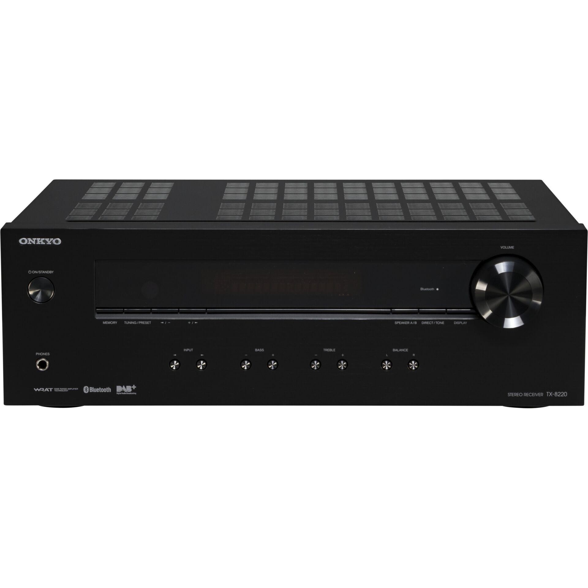 ONKYO TX-8220 100 W 2.1 channels stereo Black - ONKYO TX-8220, 100 W,