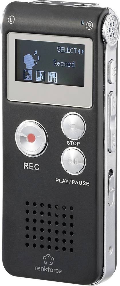 Renkforce RF-DVR-L169 Digitales Diktiergerät Aufzeichnungsdauer (max.