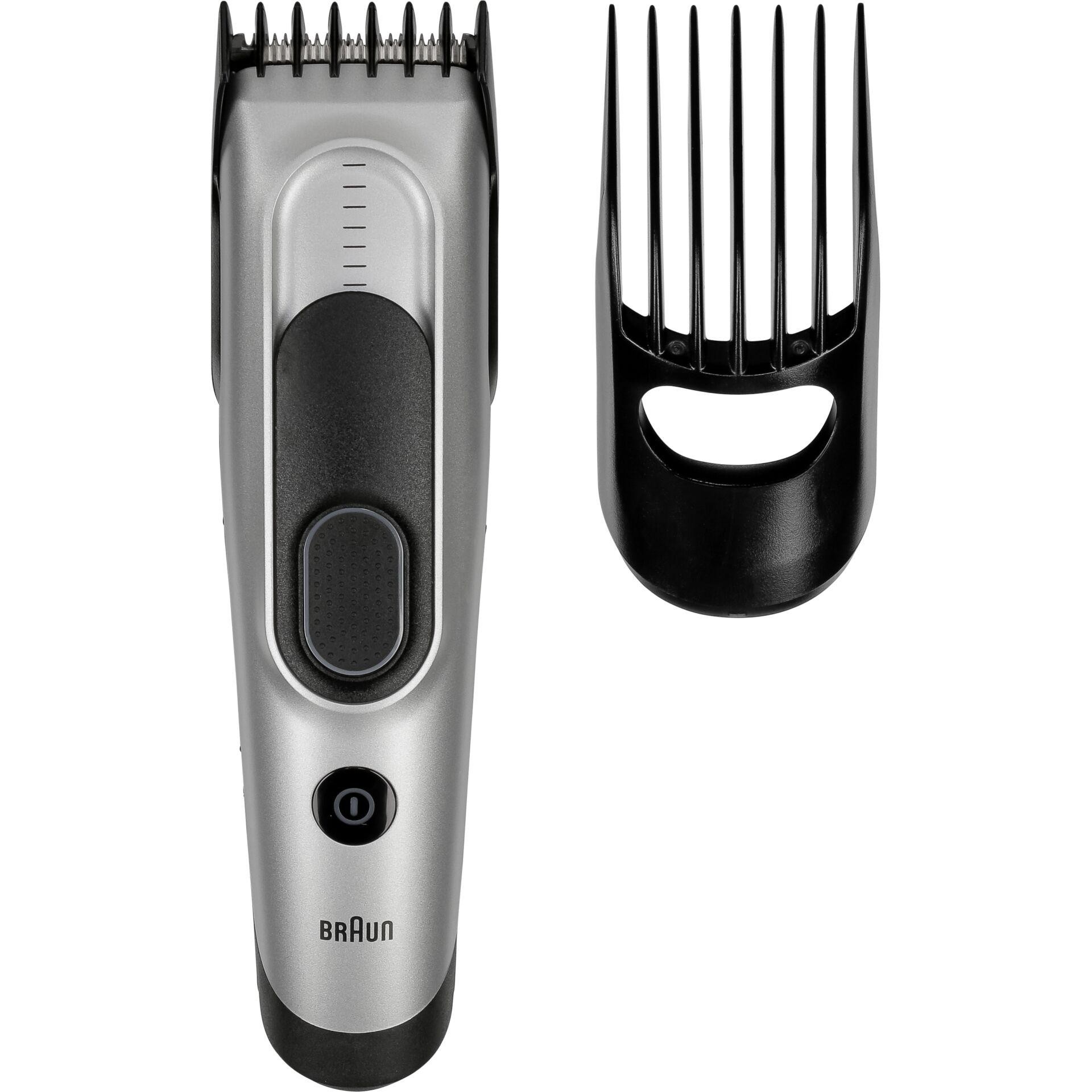 Braun HC7590 hair trimmers/clipper Black, Silver 17 Nickel-Metal
